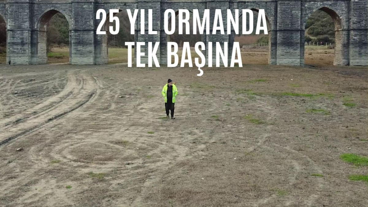 25 yıldır ormanda tek başına yaşıyor 