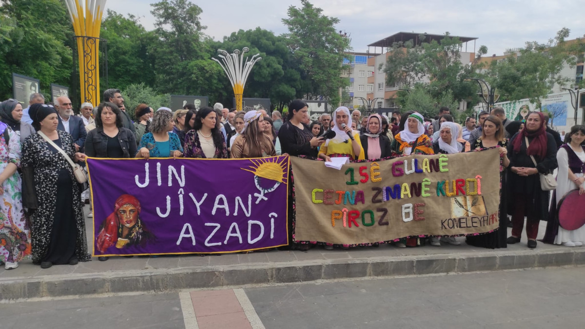 Batman’da 15 Mayıs Kürt Dil Bayramı yürüyüşü yapıldı 