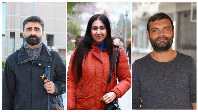 Sulh Ceza Hakimliği'ne sevk edilen 3 gazeteci tutuklandı
